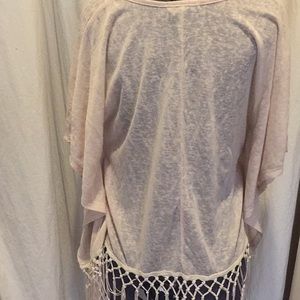 Tassel Beach Cover up/ top